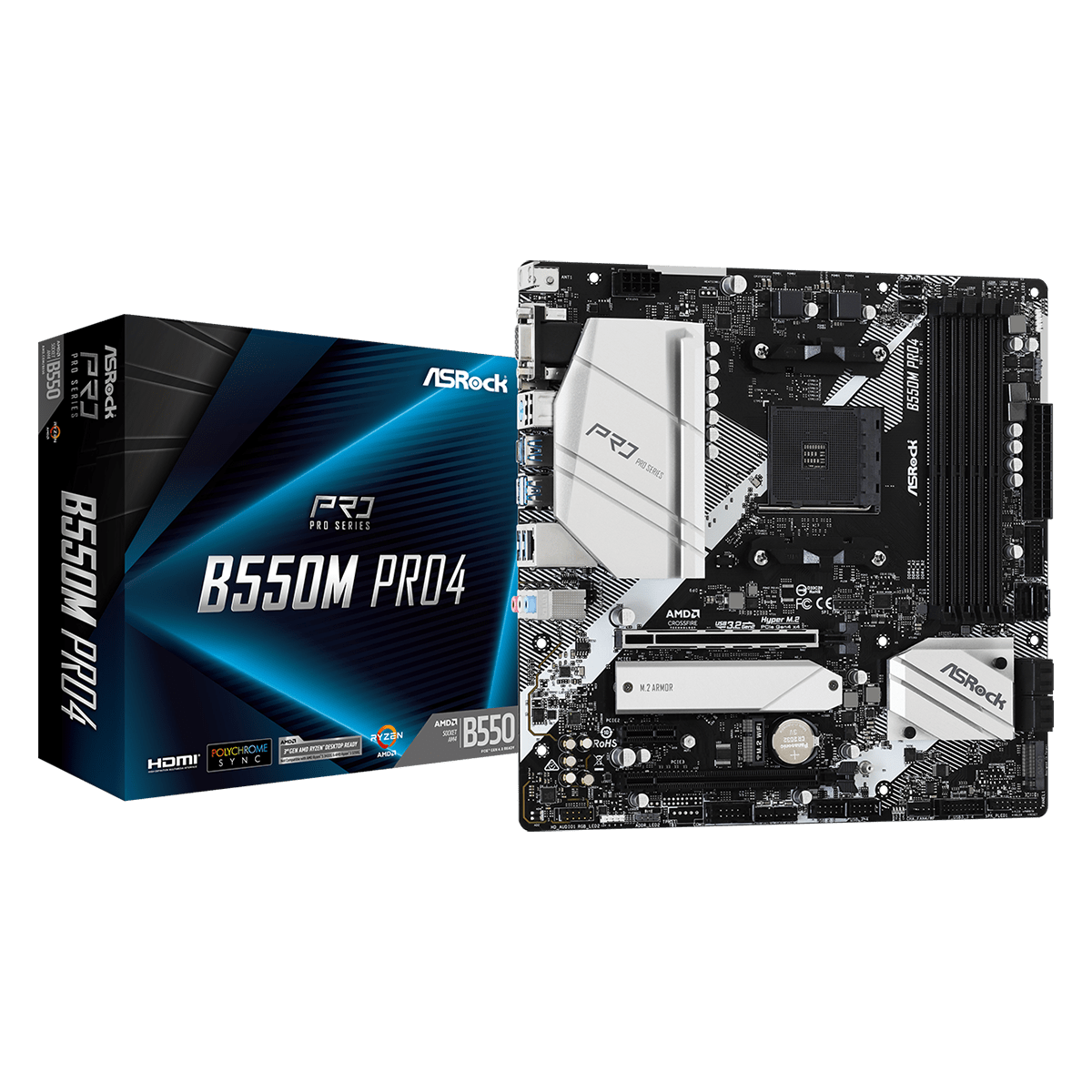 Asrock B550M Pro4